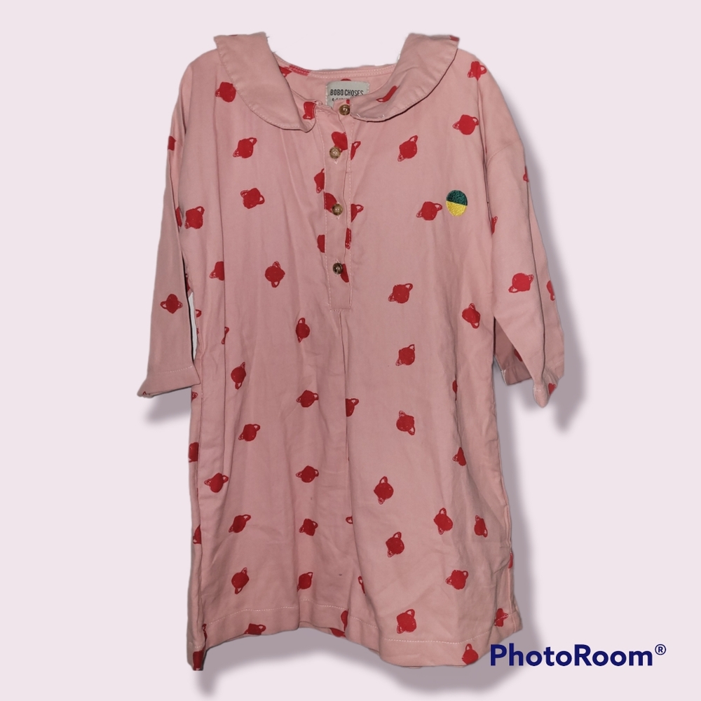 BOBO CHOOSES | kids dress | size 4-5Y | soft cotton
